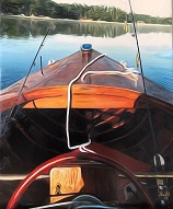 larger image of the work, 1952 Chris Craft Riviera