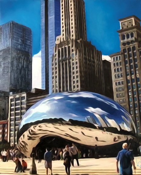 Sorry, a visual representation of Lee Colpi's work entitled, The Chicago Bean  failed to load.  Please try again later or contact Lee Colpi for more information about this work.