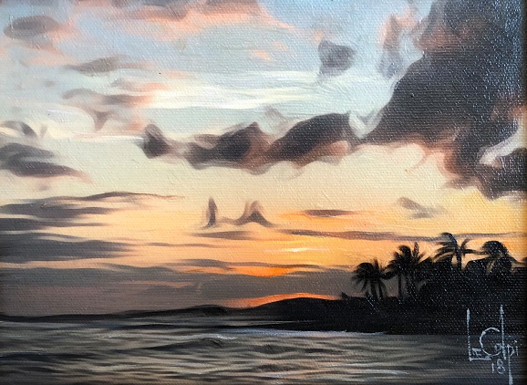 Sorry, a visual representation of Lee Colpi's work entitled, Maui Sunset failed to load.  Please try again later or contact Lee Colpi for more information about this work.