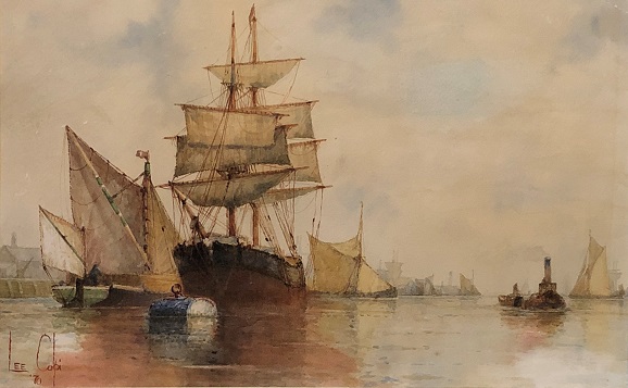 larger image of the work, Harbor View