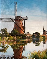 larger image of the work, Kinderdijk, Netherlands