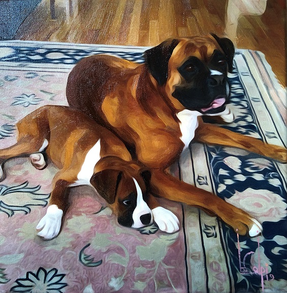 larger image of the work, Rosco and Wrigley