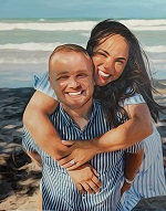 larger image of the work, Scott and Paola