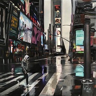 larger image of the work, Times Square Coronavirus